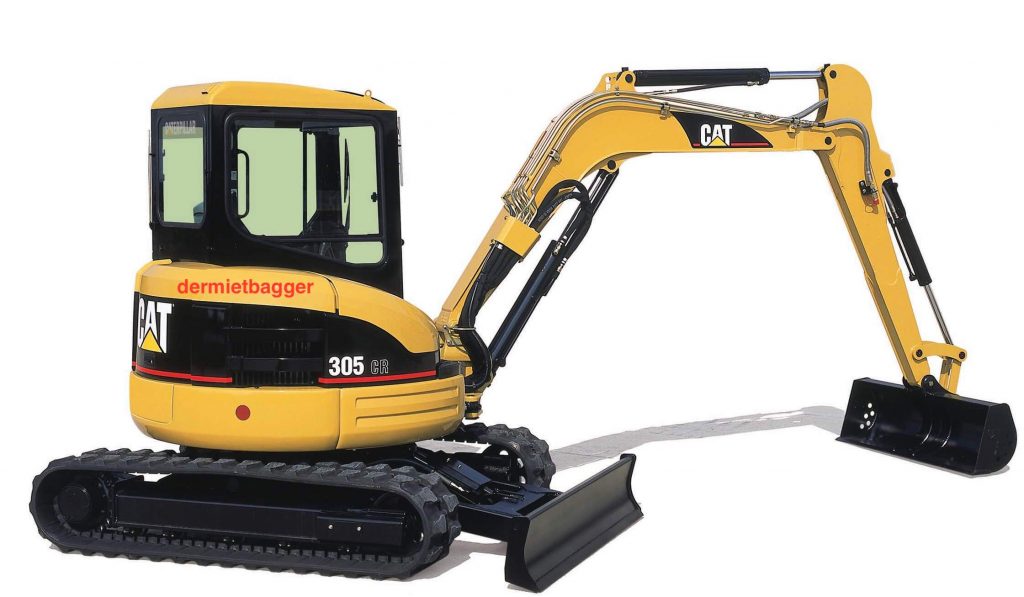 Bagger 597 Kettenbagger / Minibagger - Der Mietbagger